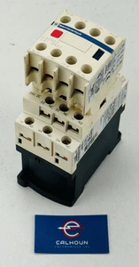 Telemecanique CAD32 Schütz 10A 24V mit LADN22 AUX Block *GARANTIE* - Bild 1 von 9