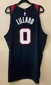 Nike Portland Trailblazers #0 Lillard Authentic NBA Trikot - Herren XXL 56 - Neu mit Etikett - Bild 1 von 10