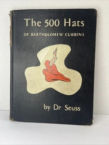 Dr Seuss ~ The 500 Hats of Bartholomew Cubbins 1st library edition - Very Rare - Picture 1 of 23
