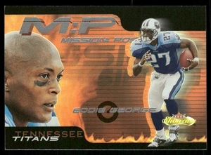 2000 Fleer Showcase Mission Possible Eddie George #10 MP - Picture 1 of 2