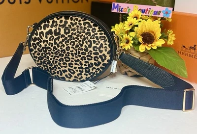 ¡NUEVO! Bolso Bandolera MARC JACOBS Cuero de Vaca Leopardo Con Piel 💯Auténtico🔥 Foto 1 de 4