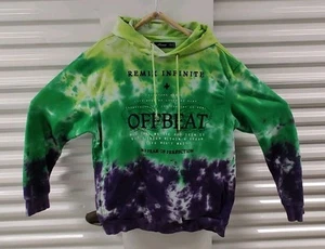 Felpa con cappuccio pullover Offbeat uomo Remix Infinite No Fear Of Perfection taglia 3XL - Foto 1 di 8