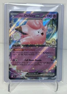 Pokemon TCG Lillie's Clefairy EX 056/159 SV09 Journey Together Double Rare HOLO - Bild 1 von 2