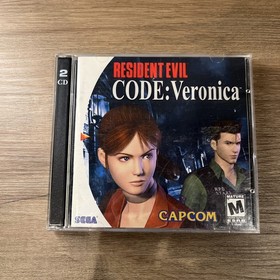 Resident Evil-Code Veronica - Dreamcast (DC) NM Complete With Registration Card!