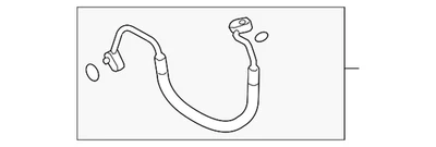 Manguera de aire acondicionado original Volkswagen 5N0-820-721-R Foto 1 de 3