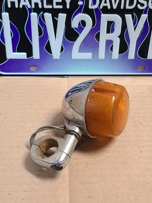 Señal de giro delantero AMF Harley-Davidson Yankee 1030 con abrazadera de manillar Foto 1 de 4