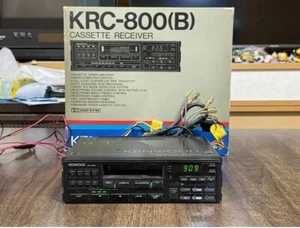 KENWOOD KRC-800 1DIN Cassette Deck Player Operation confirmed from Japan - Picture 1 of 9