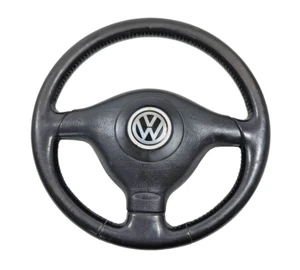 Volant VW Golf 4 Passat 3B Cuir 1J0419091AF 1J0419526A 3B0419091AN 1J0419526D - Picture 1 of 3