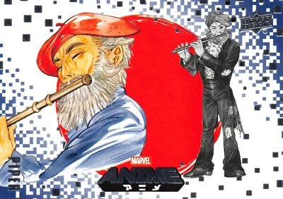 PIPER / Marvel Anime 2020 (Upper Deck) BASE Card #38 Art by PEACH MOMOKO - Image 1 of 2