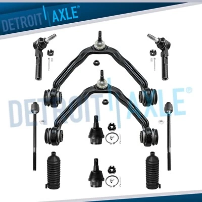 Kit de varilla de amarre de rótula de brazo de control superior delantero de 10 piezas para Express Savana 1500 2500 Foto 1 de 4