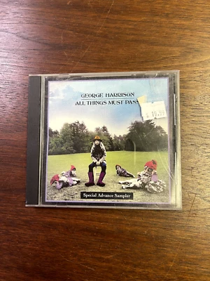 GEORGE HARRISON All Things Must Pass Special Advance Sampler CD PROMO 2001 - Image 1 of 4