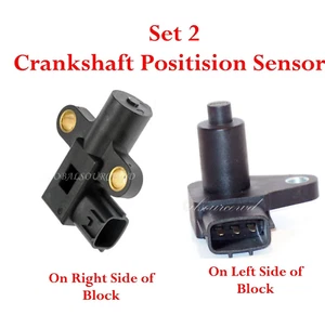 2 Crankshaft Position Sensor Left & Right Fits: Nissan Maxima & Infinit I30 - Picture 1 of 3