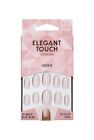 Elegant Touch 'Jackie' Oval Shape Pale Pink False Nails Tips - 24 Pack + Glue 💅