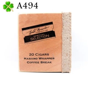 Caja de cigarros de madera para romper el café colección Nestor Miranda 5,5" x 5" x 3,5" A494 - Imagen 1 de 10