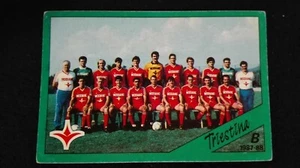 FIGURINA CALCIATORI PANINI 87/88 SQUADRA TRIESTINA N.468 NUOVA CON VELINA - Imagen 1 de 1