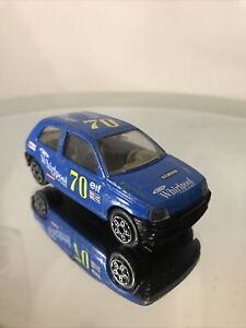 Bburago No 70 Renault Clio Whirlpool Blue Scale  1:43 Made In Italy