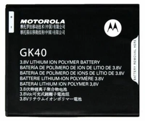 New OEM Motorola GK40 Moto G4 Play XT1607 XT1609 G5 XT1670 E3 E4 XT1603 Battery - Picture 1 of 6