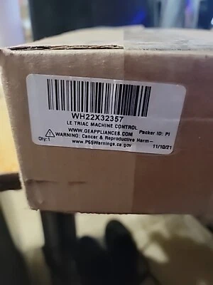 GE Washer Main Control WH22X35597, WH22X29556, WH22X32357, 290D1914G001 - Image 1 of 2