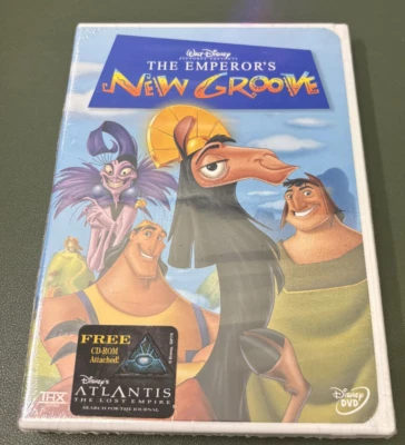 The Emperor's New Groove (2000) - NEW SEALED Walt Disney DVD with CD-ROM - Image 1 of 2