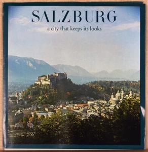 '70s Flyer Brochure Pamphlet Salzburg Austria City That Keeps Its Looks Tourism - Picture 1 of 6