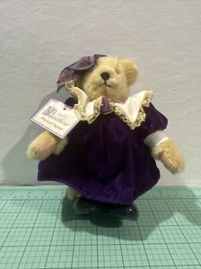MUFFY VanderBear "Musical Soiree" from the Purple Velvet Collection VTG 1990 - Picture 1 of 3