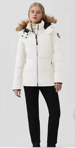 CANADA GOOSE NORTH STAR WHITE CHELSEA PARKA HERITAGE SIZE XS - EUC - Picture 1 of 13