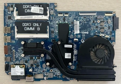 Dell XPS 15z L511z Motherboard With i7-2640M CPU & Cooler - Image 1 of 4