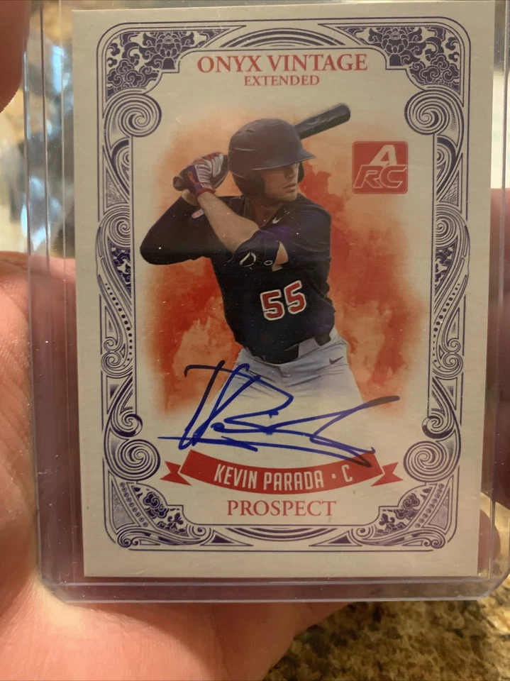 2021 Onyx Vintage Baseball Kevin Parada Auto /400 ARC - Image 1 of 2