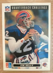 1991 Upper Deck Domino's Pizza Quarterback Challenge Jim Kelly #2 Buffalo Bills - Bild 1 von 2