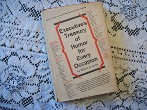 Executive's Treasury of Humor for Every Occasion (William R. Gerler, 1971 HC/DJ) - Bild 1 von 11