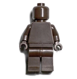 NUEVO LEGO - Figura - Monocromo - Marrón Oscuro - ORIGINAL LEGO monofigura figura - Imagen 1 de 1