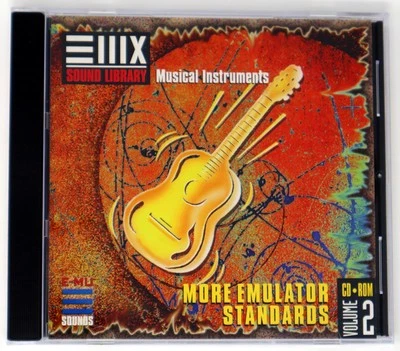 E-MU Systems Sound Library Volume 2 More Emulator Standards Sample Sampling CD - Image 1 of 3