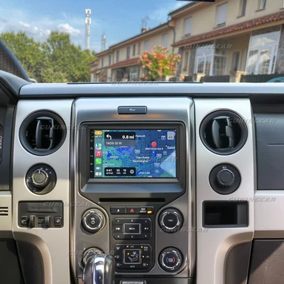 For 2013 2014 Ford F-150 Raptor 7" Carplay Android 13 Car Stereo Radio GPS Navi Foto 1 de 4