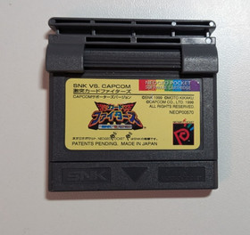 Neo Geo Pocket Color - SNK vs. Capcom: Card Fighter's Clash Capcom Ver. - Tested