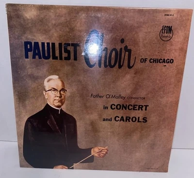 Paulist Boys Choir of Chicago In Concert & Carols LP EFOM Private 1967 Vinyl NEW - Image 1 of 4