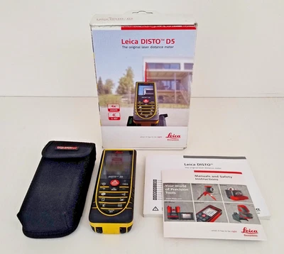 Leica Disto D5 Originale Misuratore Laser Distanze 200 Metri Zoom 4X Funzionante - Image 1 of 4