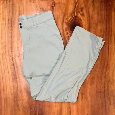 Pantalones convertibles Columbia para mujer 10 verdes AK8120 Silver Ridge senderismo T3-28 Foto 1 de 4