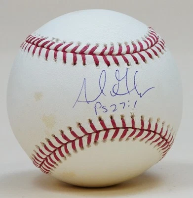 Официальная бейсбольная карточка с автографом Адриана Гонсалеса из Главной лиги бейсбола с сертификатом подлинности PSA/DNA 34 - Изображение 1 из 4