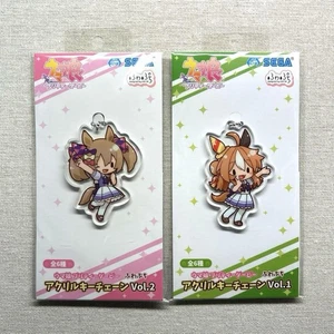 Uma Musume Fluffy Acrylic Keychain Set Smart Falcon Copano Rickey - Picture 1 of 2