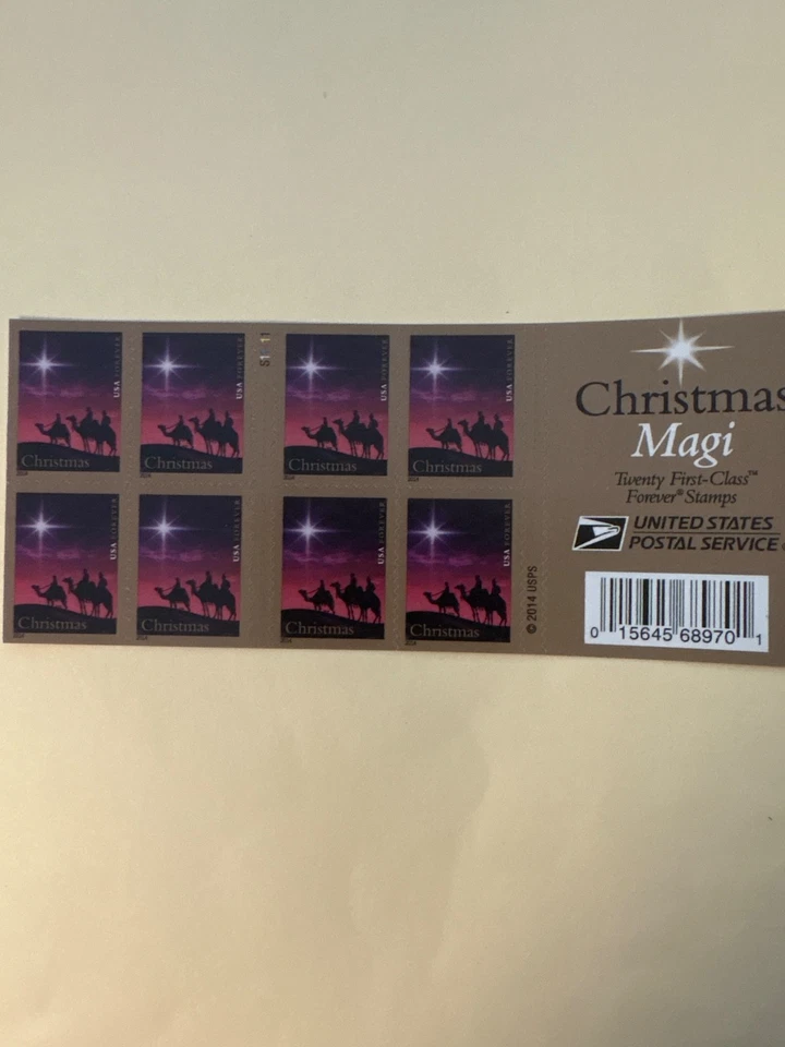 US Scott 4945a Christmas Magi  booklet of 20 Mint - Image 1 of 1