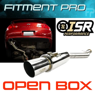 Escape único ISR Performance GT para 03-04 Infiniti G35 sedán tracción trasera IS-GT-G35S03 Foto 1 de 4