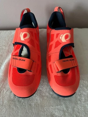 Женские велосипедные туфли Pearl Izumi W Tri Fly Select V6 оранжевые черные 40 евро - Изображение 1 из 4
