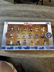 Disney Figuren Druckguss Metall (Serie 1) 18-teiliges Set Jada 4" Nano Figuren Neu - Bild 1 von 7