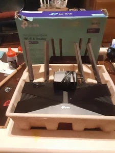 tp link router ARCHER AX1500 DUEL BAND WIFI 6 ROUTER - Zdjęcie 1 z 6