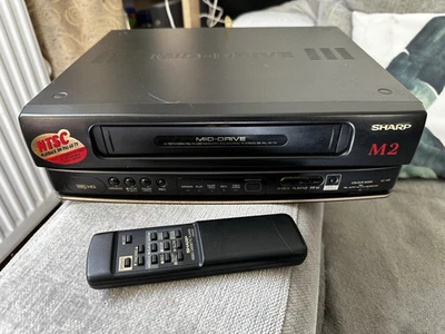 Sharp VC-M2 Vintage Video VHS Videokassetten Kassetten Player - Bild 1 von 4