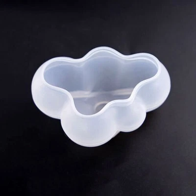 Craft Mould 3D Candle Soy Aromatherapy Soap Clouds Mold Shape Candles DIY Cube - Image 1 of 4