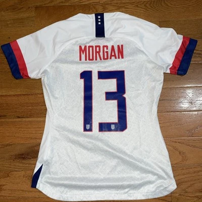 Nike USA Mujer Home Jersey 2014 Morgan #13 Talla Pequeña Foto 1 de 4