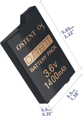 1400mAh 3.6V Rechargeable Battery Pack PSP-S280 for Sony PSP 2000 3000 Console - image 1 of 4