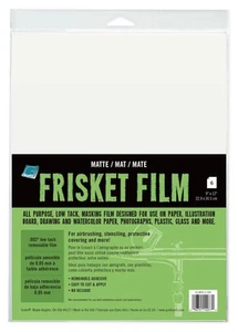 Grafix Low Tack película de peluche todo uso 9"X12"" 6/paquete mate - Imagen 1 de 1