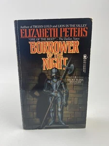 Borrower of the Night by Elizabeth Peters, 1990 1st Tor Edition, Paperback Book - Picture 1 of 8